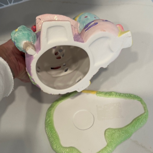 Colorful Easter Egg House Tea Light/Votive Decor EUC - Picture 5 of 8